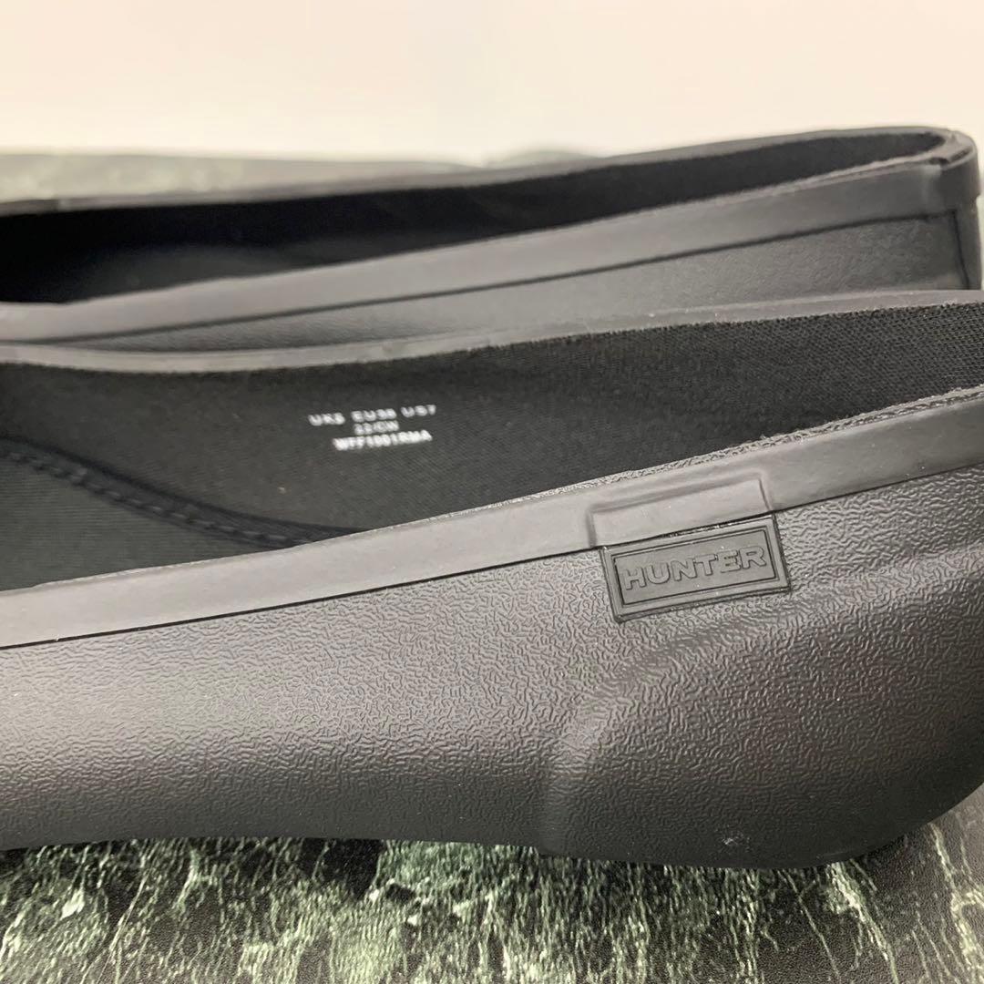 HUNTER レインシューズ 24cm ORIGINAL BALLERINA