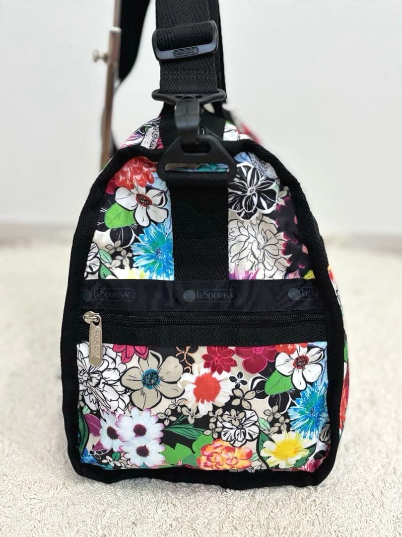 【未使用】LESPORTSAC レスポートサックボタニカル柄 ボストンバック