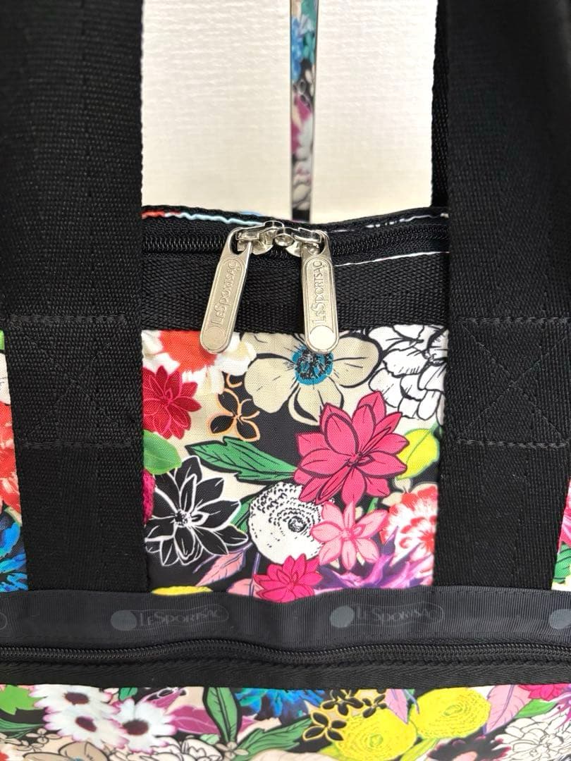 【未使用】LESPORTSAC レスポートサックボタニカル柄 ボストンバック