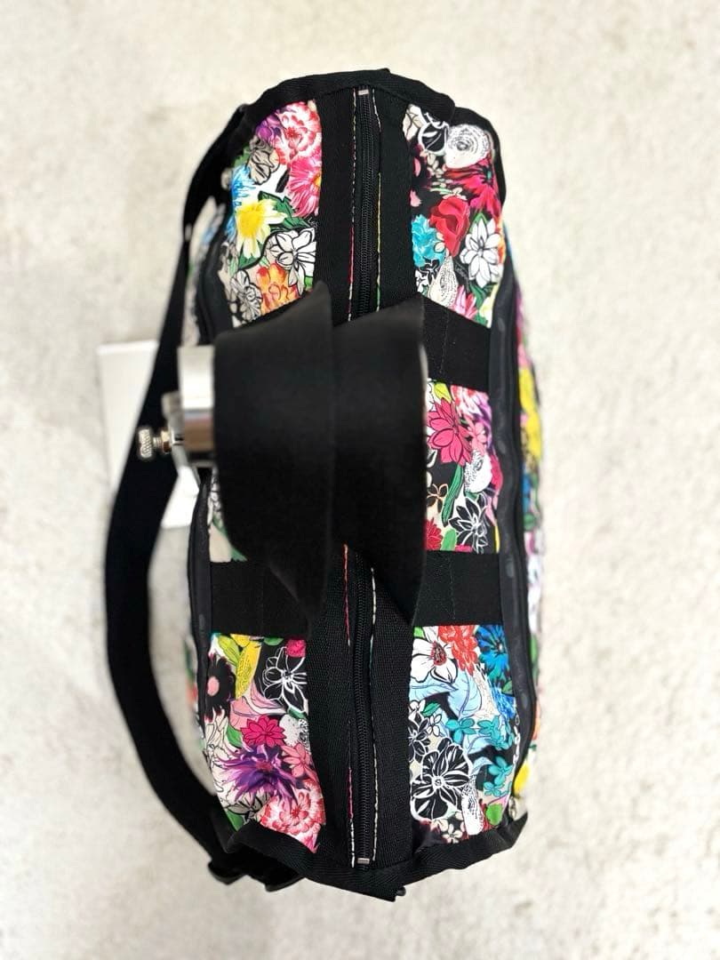 【未使用】LESPORTSAC レスポートサックボタニカル柄 ボストンバック