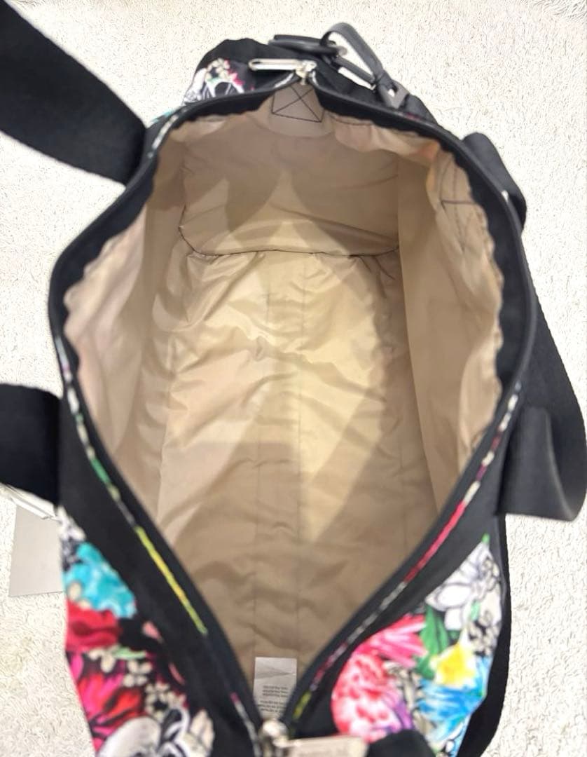 【未使用】LESPORTSAC レスポートサックボタニカル柄 ボストンバック