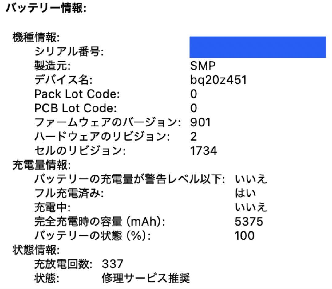 MacBook Pro 15インチ
