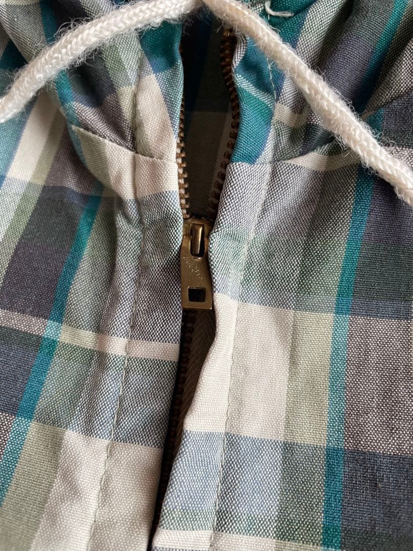 ジャケット・アウター 60s Vintage check cotton anorak parka