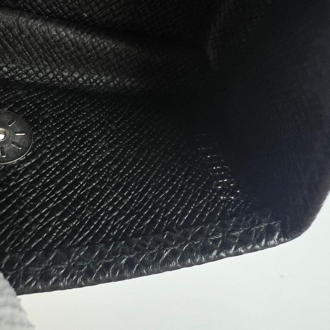 未使用保管品 ルイヴィトン タイガ ポルトモネ ボワット ケース ブラック