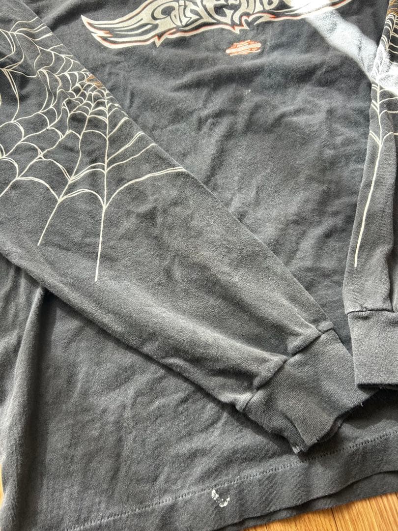 SAINT Mxxxxxx TEFLON DISCO ロンT ヴィンテージ加工