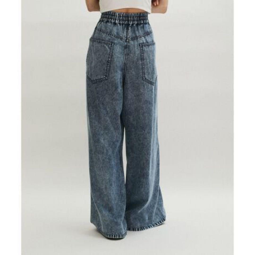 ＜Adam et Rope＞ライトデニムイージーパンツ