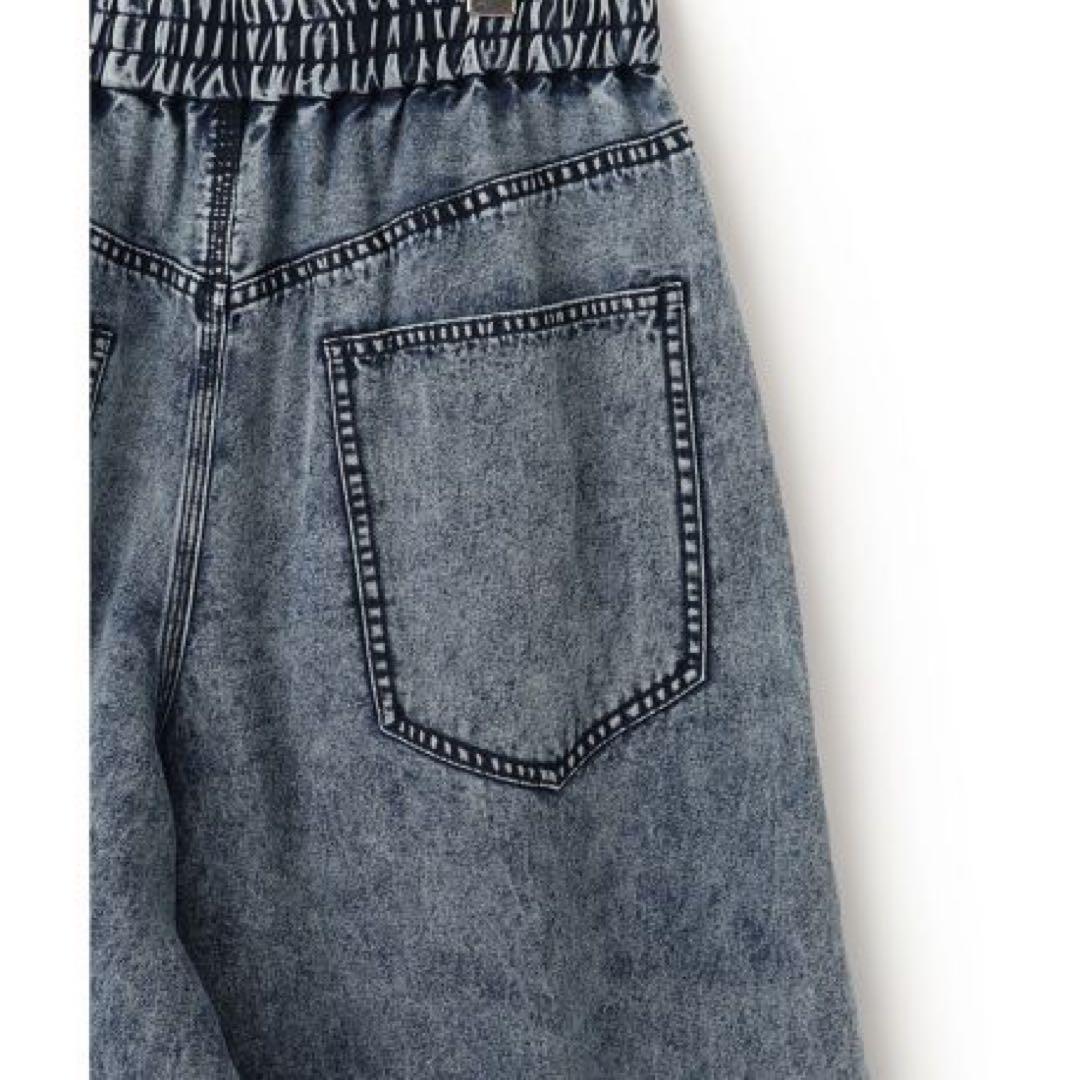 ＜Adam et Rope＞ライトデニムイージーパンツ