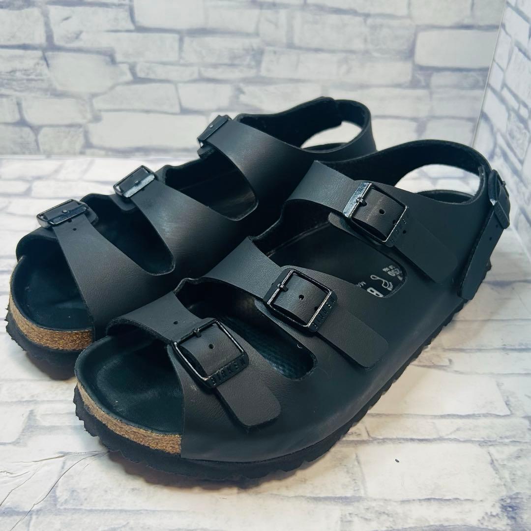 極美品 BIRKENSTOCK ビルケンシュトック OSLO オスロ 黒 25㎝