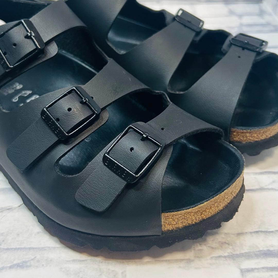 極美品 BIRKENSTOCK ビルケンシュトック OSLO オスロ 黒 25㎝