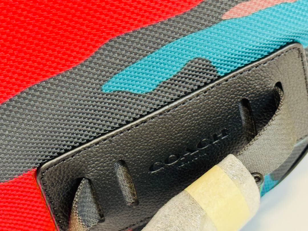 未使用 COACH カモフラージュ ボストンバッグ　F11572