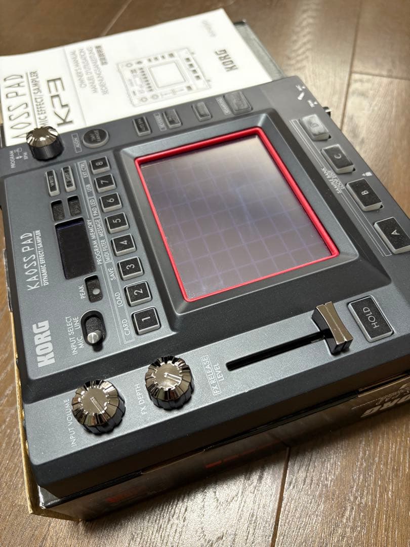 KORG KAOSS PAD ダイナミックエフェクトサンプラーKP3動作確認済
