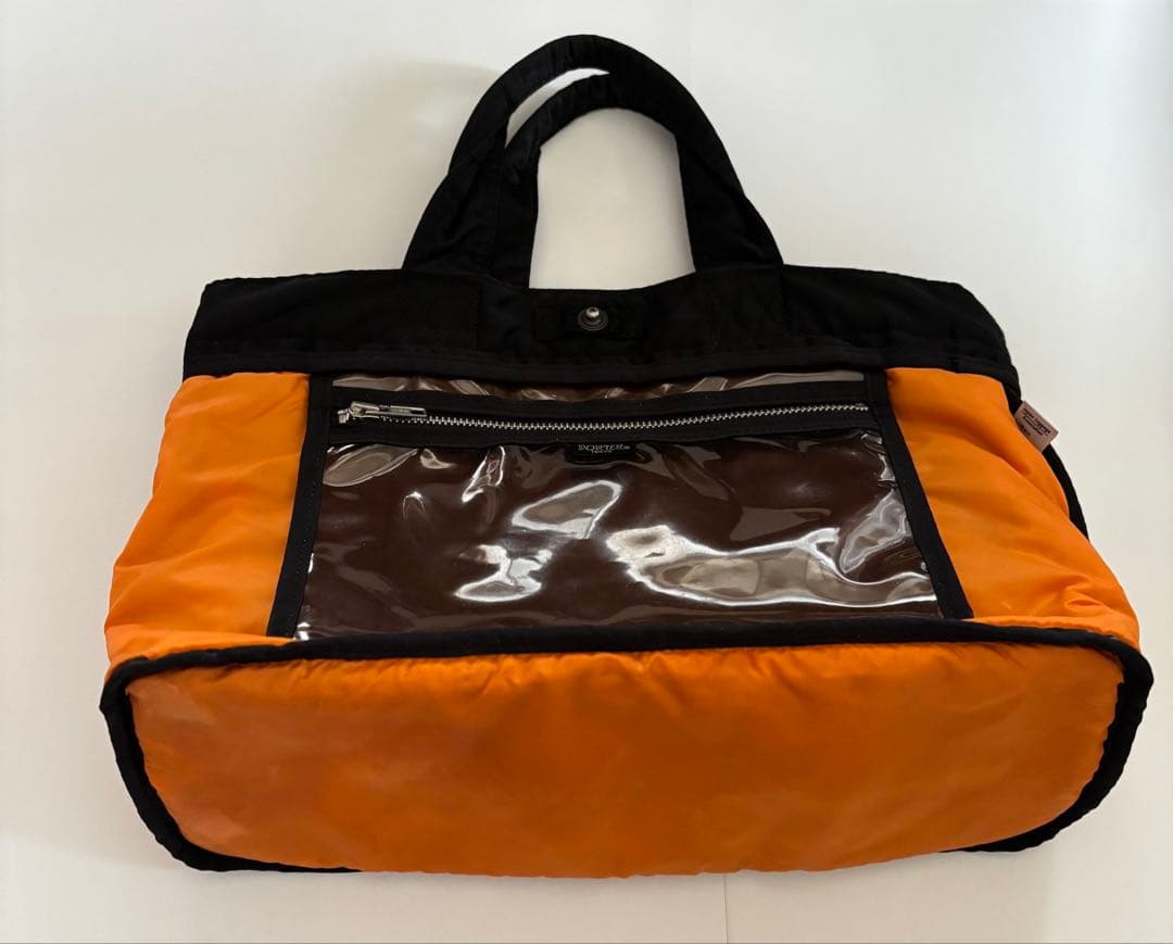 【美品】ポーター　タンカー　トートバッグ　ハンドバッグ　男女兼用　A4収納可