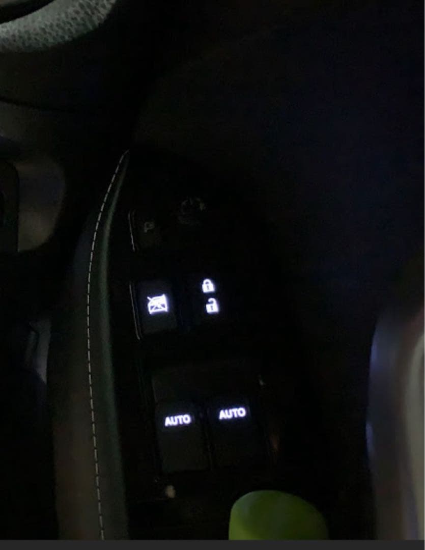 zc6/zn6トヨタ86 スバルbrz LED打ち替え パワーウィンドウスイッチ