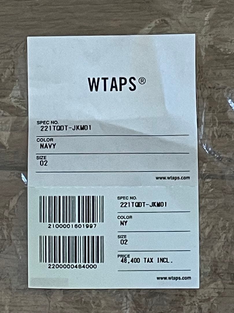 ジャケット・アウター WTAPS TEAM JACKET NYLON.TWILL.TEXTILE