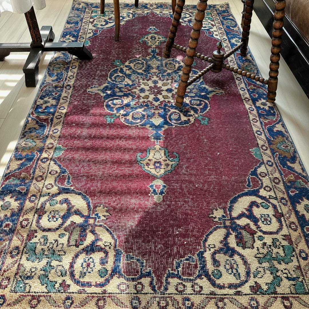 Ho トルコヴィンテージラグ A53