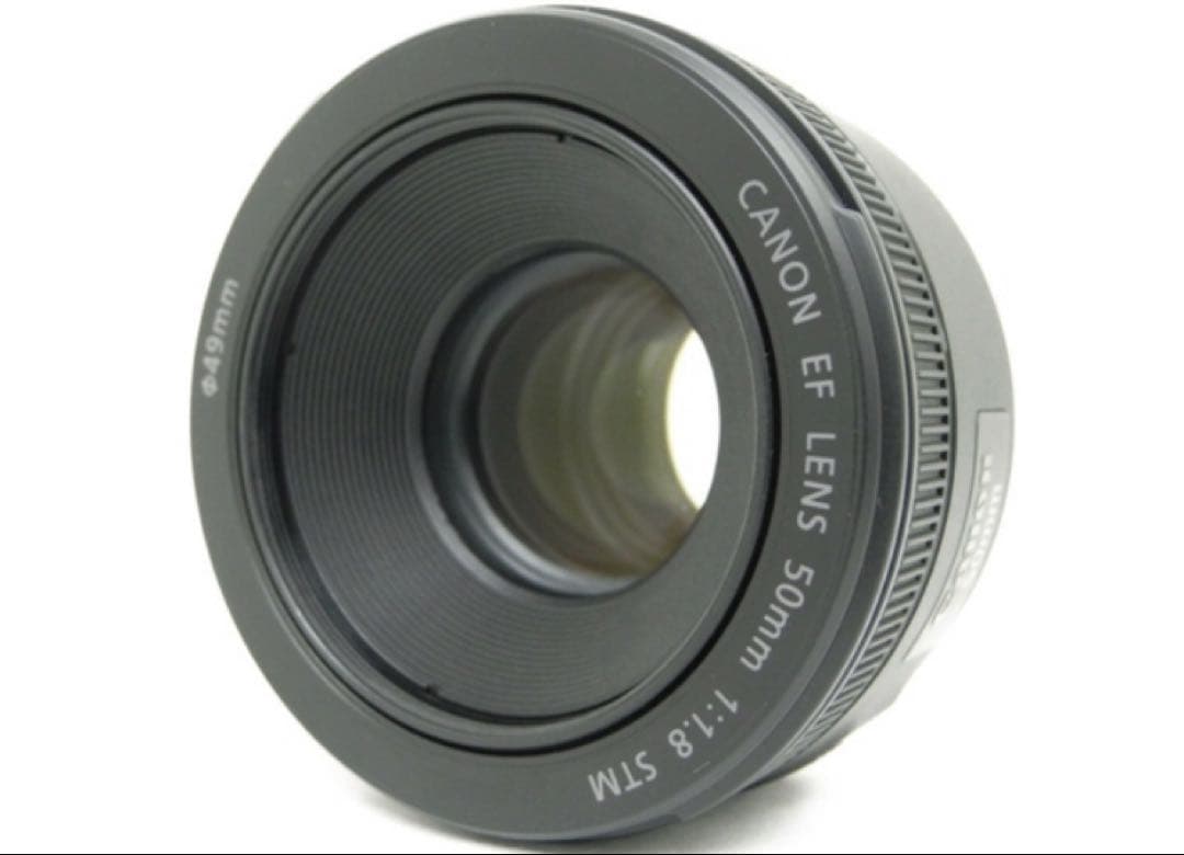 フルサイズ対応レンズ Canon EF LENS 50mm 1:1.8 STM
