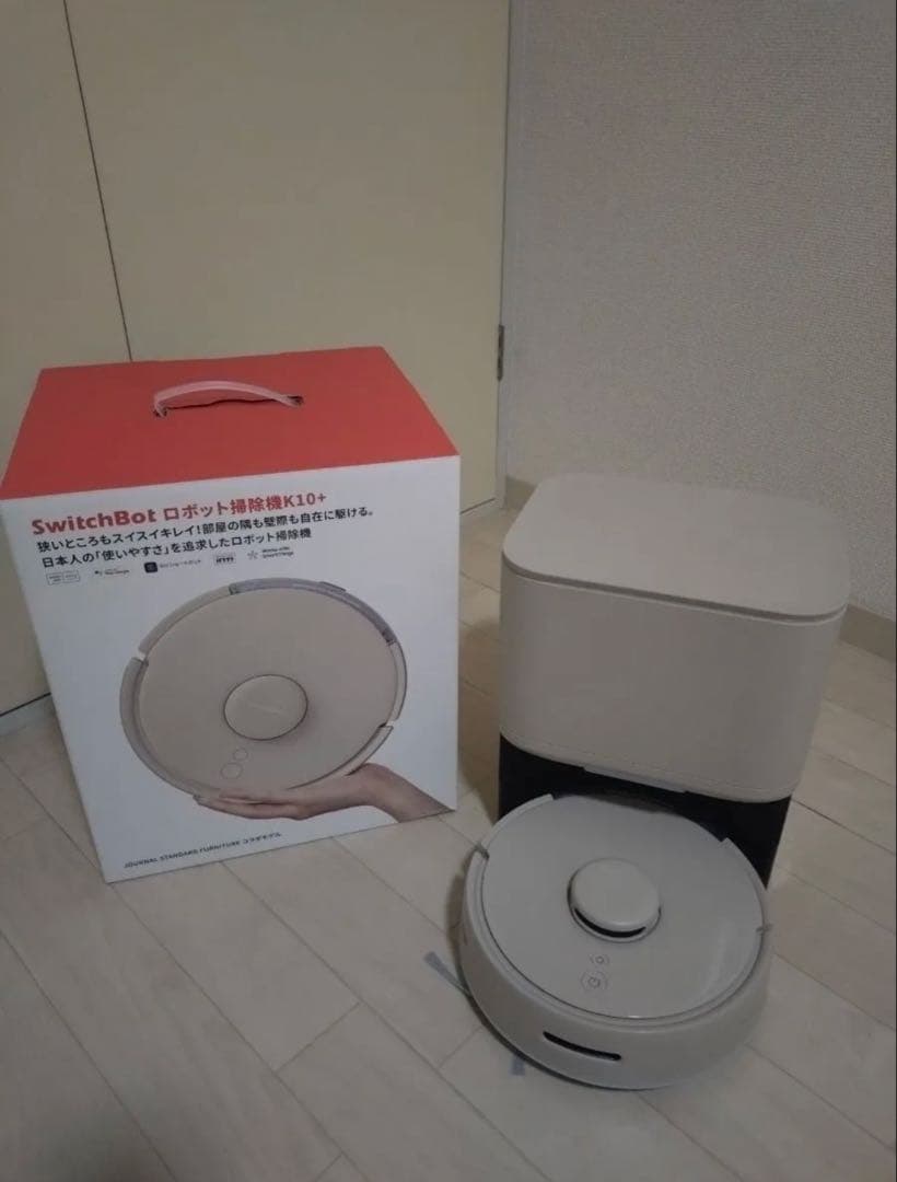 美品 SwitchBot K10+ JSF コラボモデル♪ ロボット掃除機