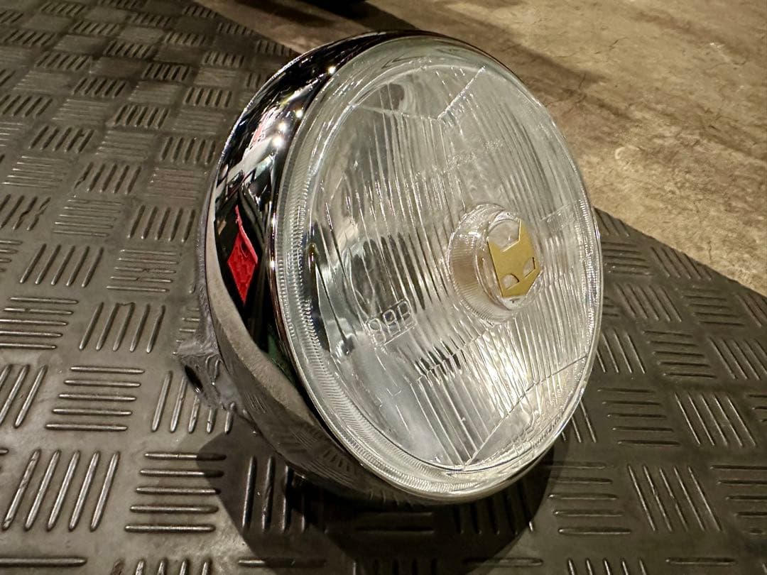 美品　マーシャル 888ランプフルキット クリアーレンズ　メッキケース付