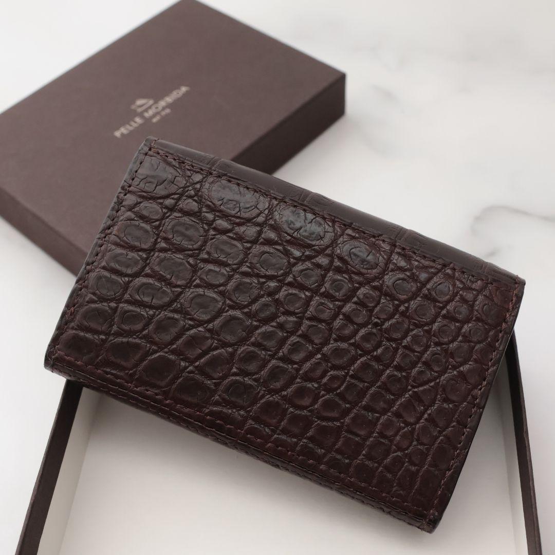 未使用 PELLE MORBIDA ペッレモルビダ 名刺入れ カードケース