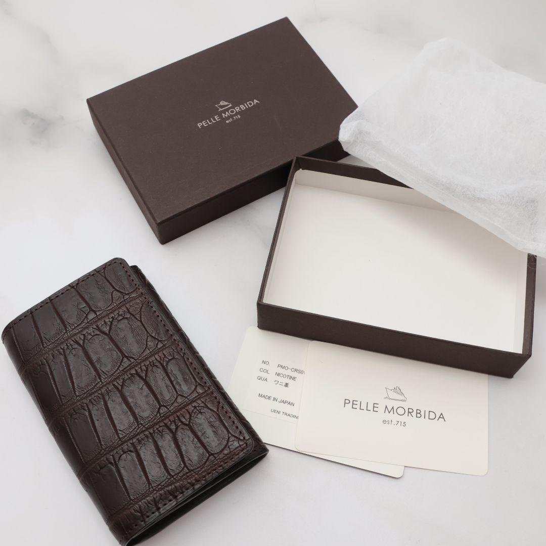 未使用 PELLE MORBIDA ペッレモルビダ 名刺入れ カードケース