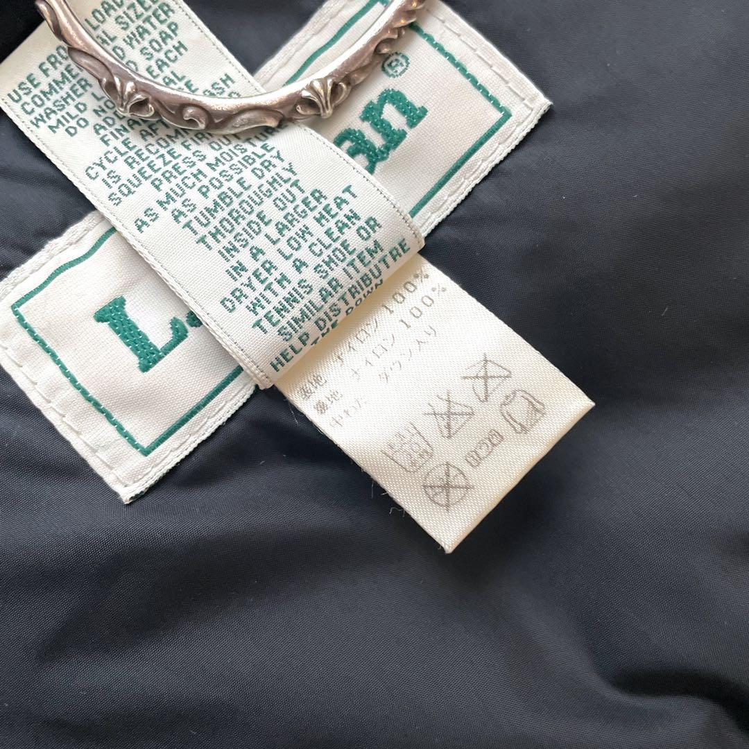 美品 90s L.L.Bean グース ダウンジャケット ブラック L