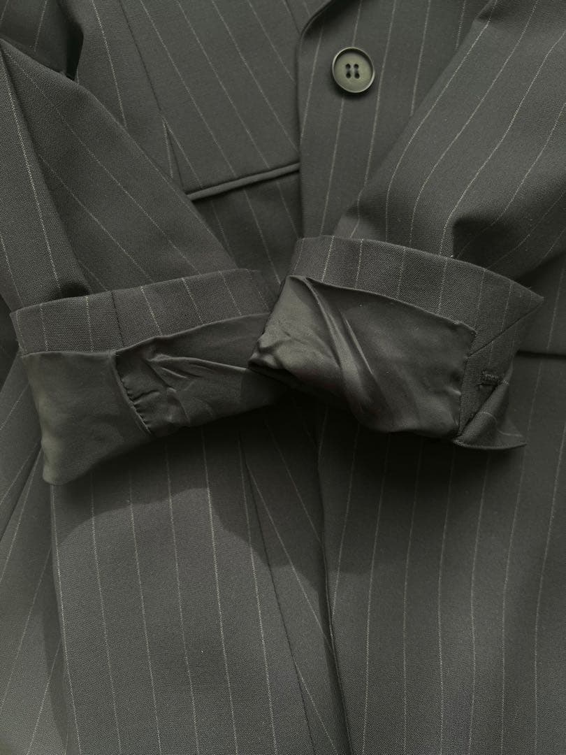 セオリー　ネイビーストライプ　スーツセット