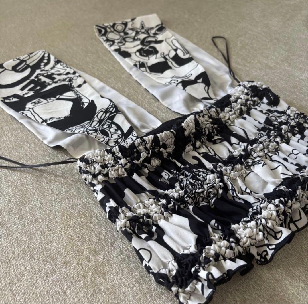 CHANEL シャネル　シルク　ホルターネック トップス カットソー 34