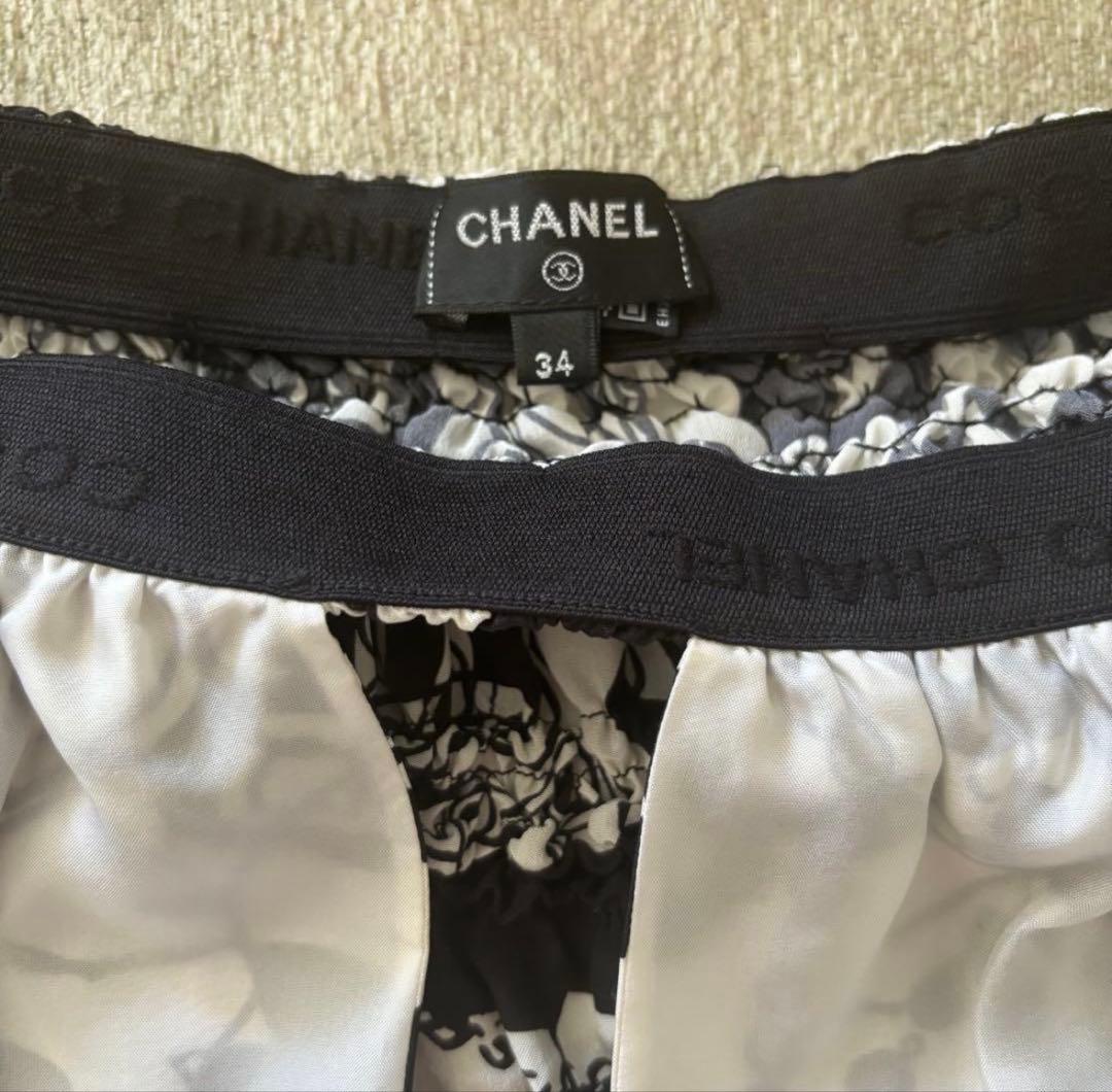 CHANEL シャネル　シルク　ホルターネック トップス カットソー 34
