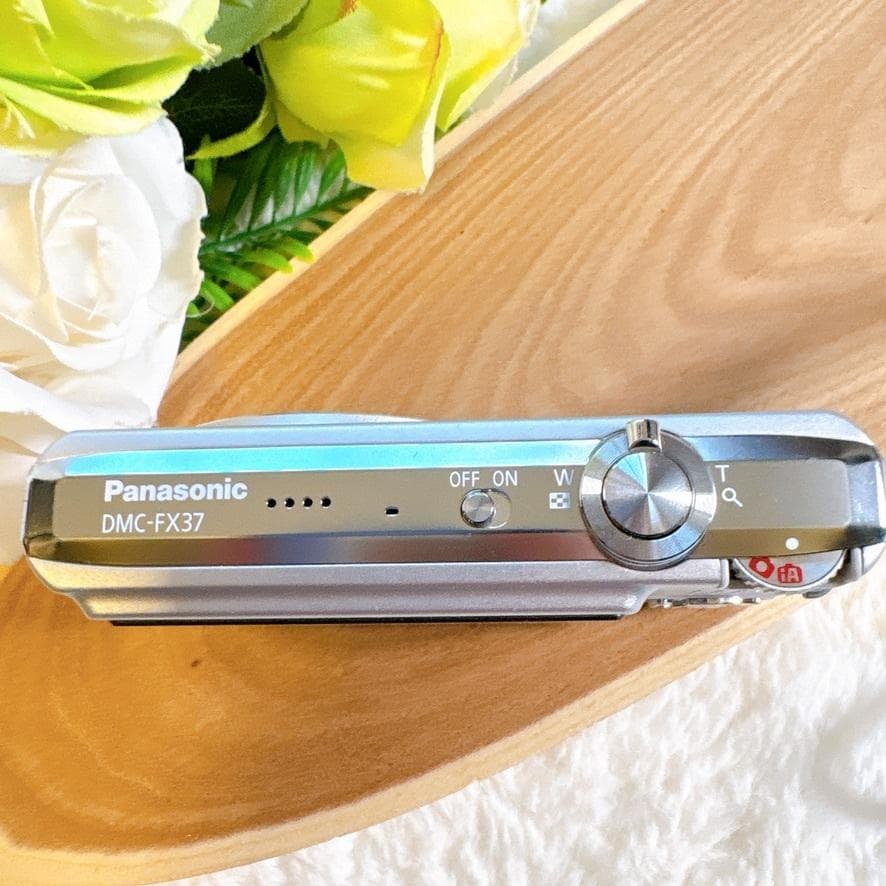 動作確認清掃済みバッテリー付パナソニックルミックスDMC-FX37コンデジ訳あり
