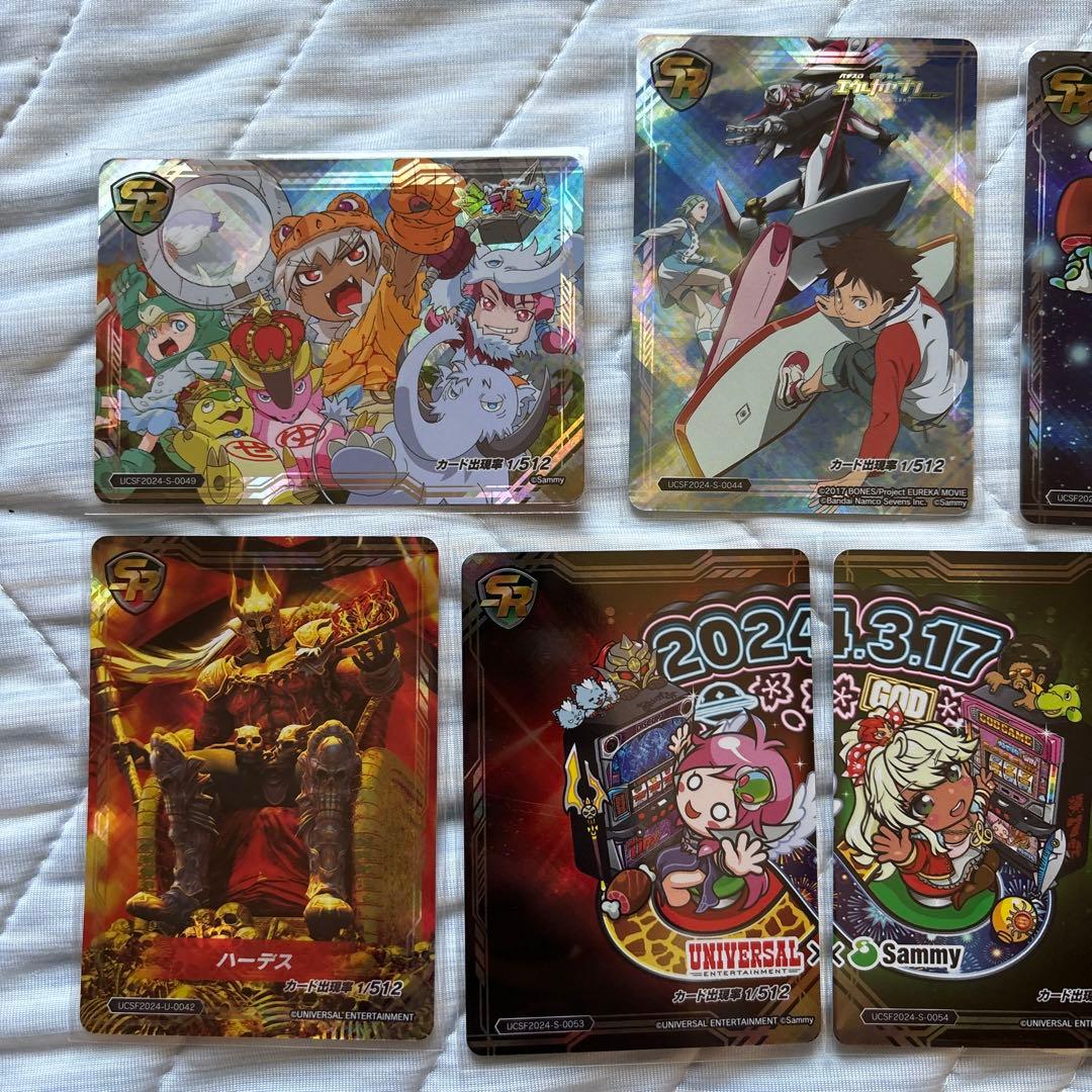 非売品　レア　ユニバカ　サミフェス　SR まとめ売り　セット　パチンコ　スロット