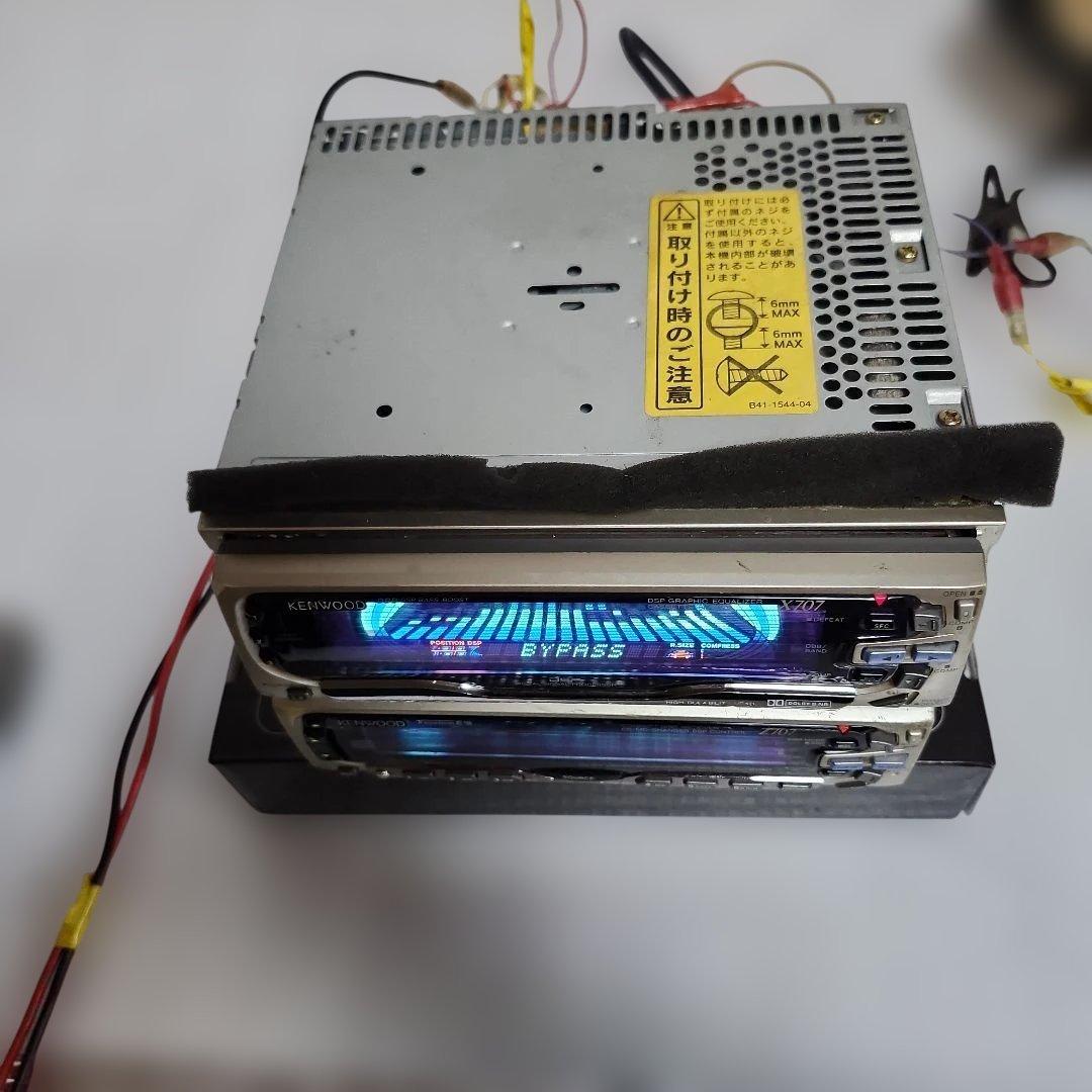 KENWOOD X707 Z707 CDプレーヤーセット