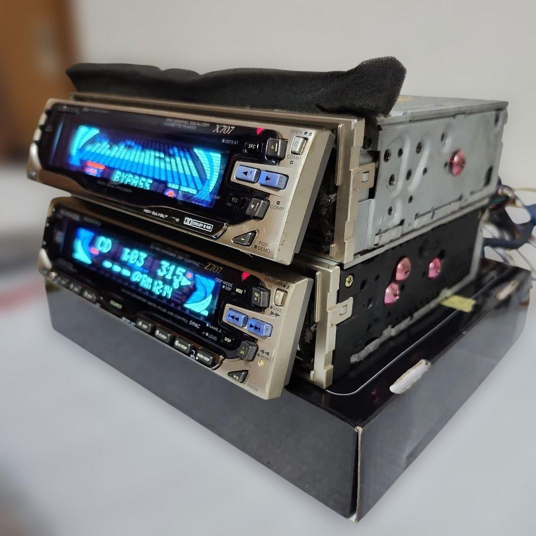 KENWOOD X707 Z707 CDプレーヤーセット
