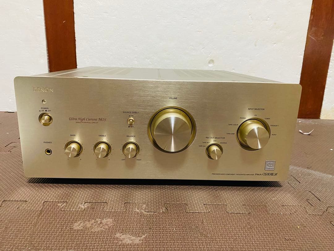 DENON PMA-S10III L アンプ ,良い品、動作確認済み。