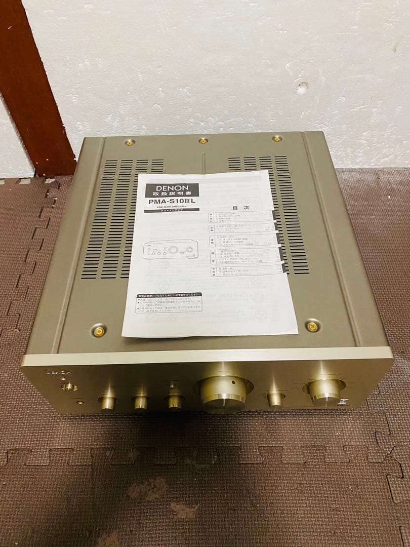 DENON PMA-S10III L アンプ ,良い品、動作確認済み。