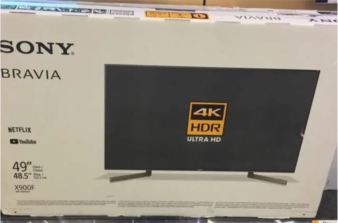 4Kソニー未使用49インチTV