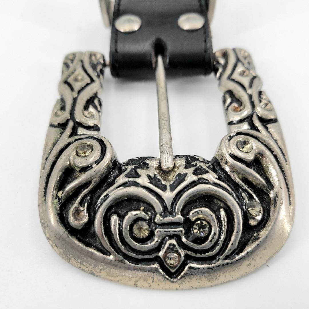 良品 TornadoMart トルネードマート ベルト ブラック スタッズ