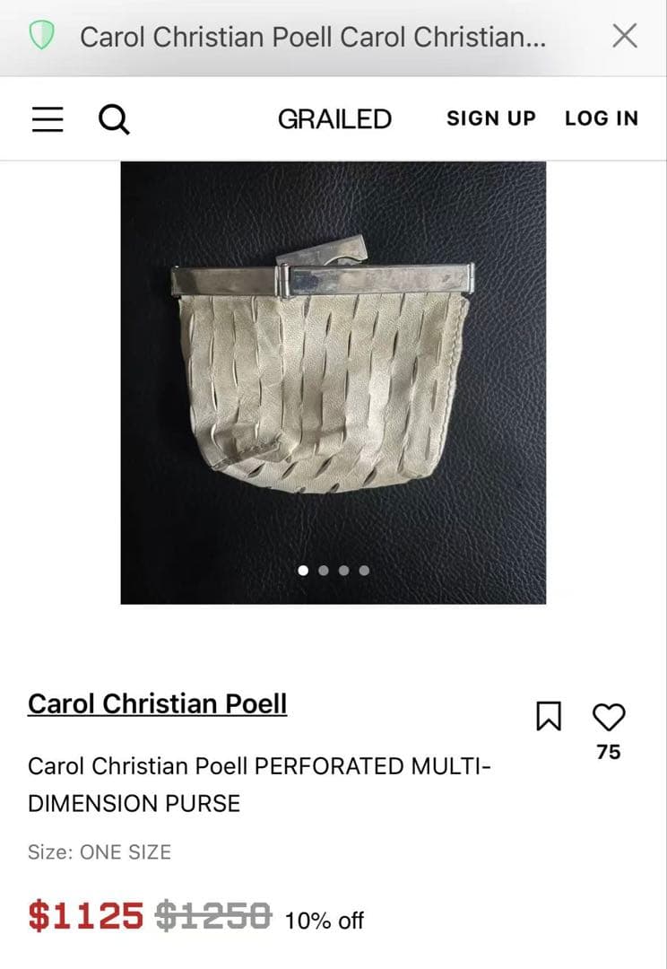 キャロルクリスチャンポエル ケース AM/2452 CORS/01