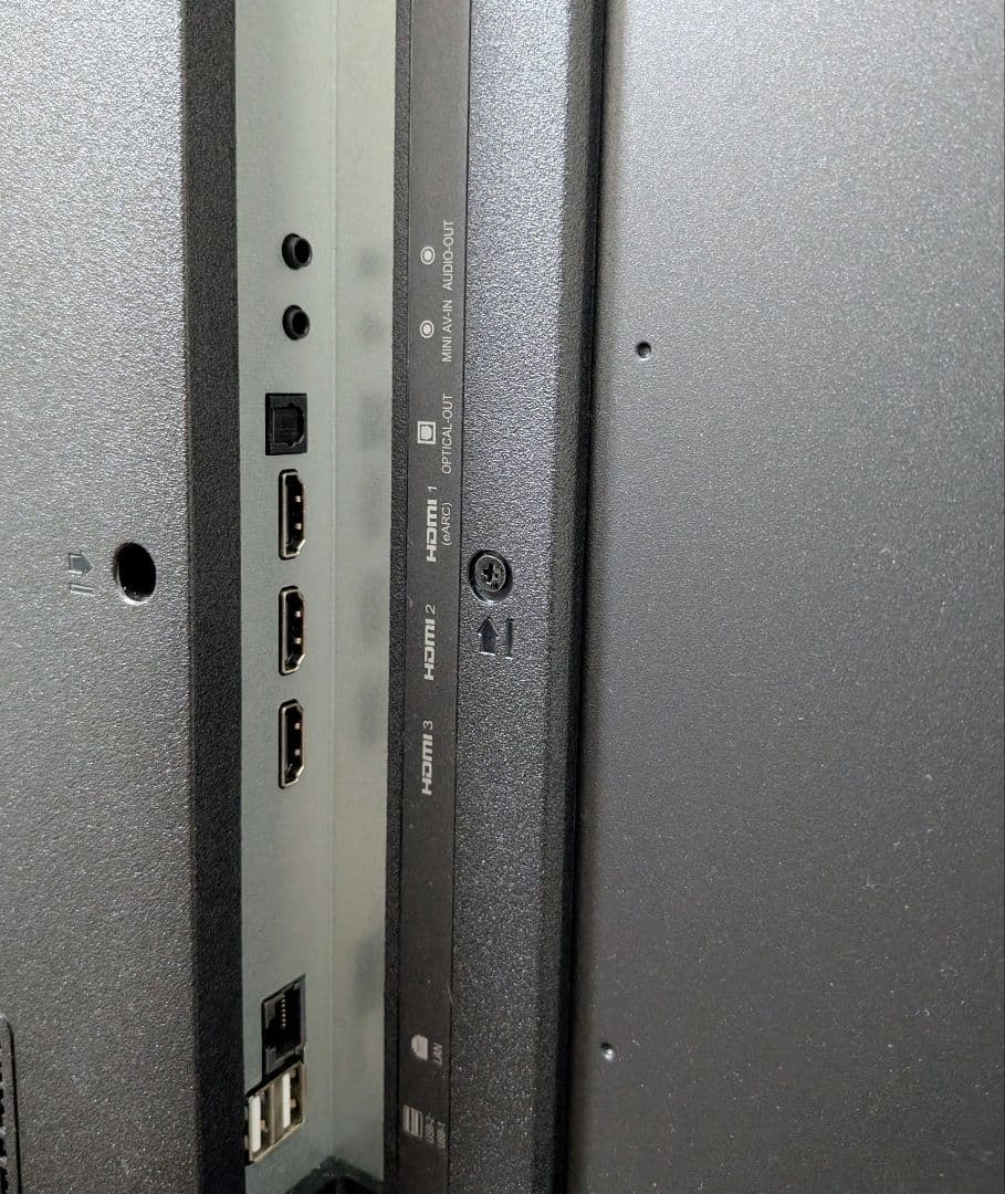 【25年製・美品・脚なし】 4K 50インチ チューナーレス スマートテレビ