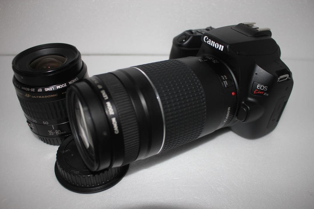 動画対応　Wi-Fi キャノン Canon kiss X10☆ダブルレンズセット