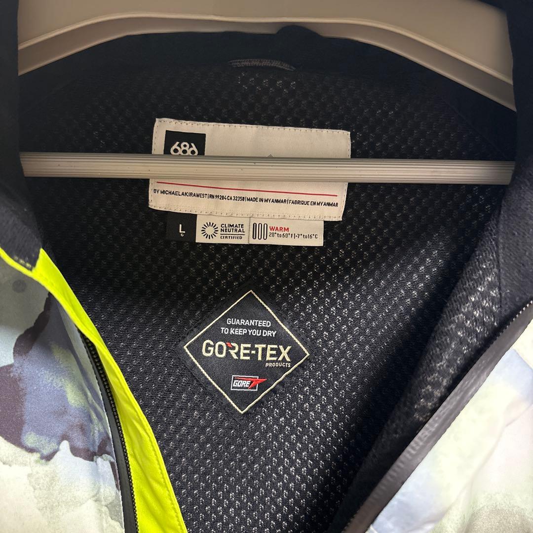 スノーボード 24-25 686 GORE-TEX FRAGMENT SHELL ANORAK