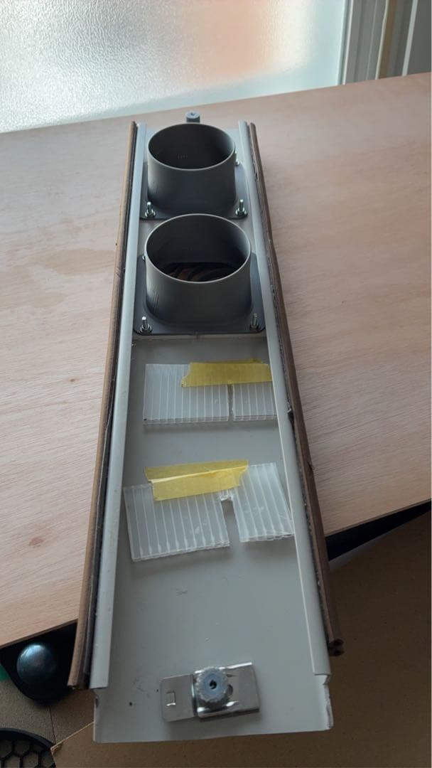 ポータブルスポットエアコン ガラリ付