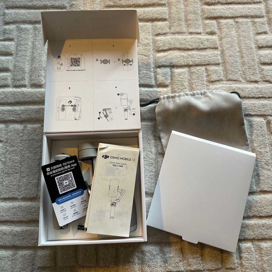 ぺ*ぺ様 【ほぼ新品】DJI Osmo Mobile SE スマートフォンスタビ