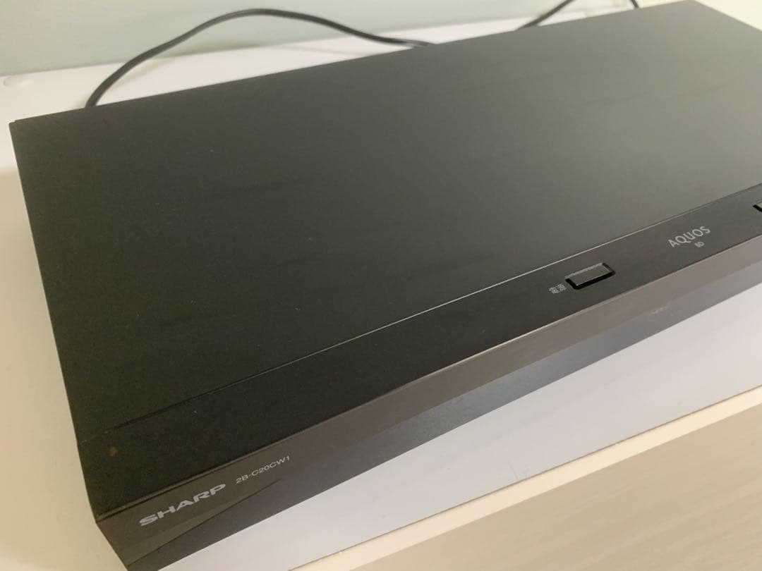 SHARP ブルーレイレコーダー HDD容量 2TB 2B-C20EW1
