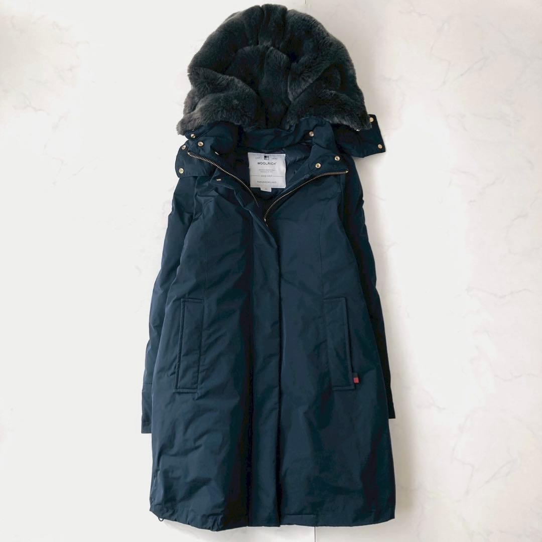 極美品✨️現行　ウールリッチ　トゥモローランド　別注　ボウブリッジ　ダウンコート