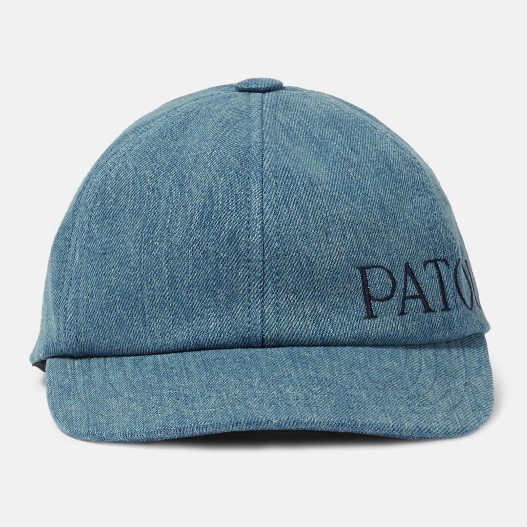 最終値下げ！新品未使用！Patou ロゴデニムキャップ