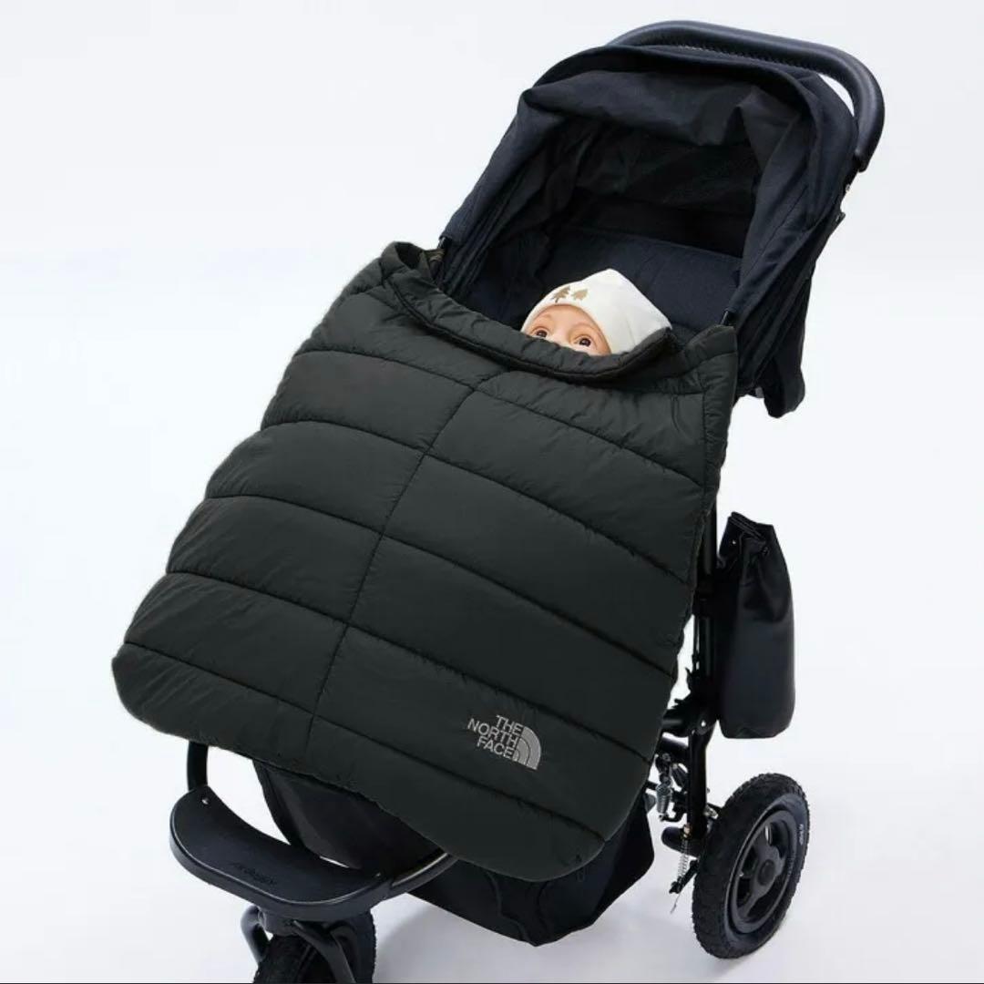 【美品】THE NORTH FACE　防寒ケープ　抱っこ紐　ダウン
