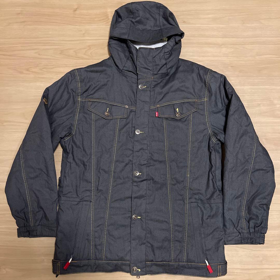 【激レア】LEVI'S 686 RECCO デニム スノーボードジャケット XL