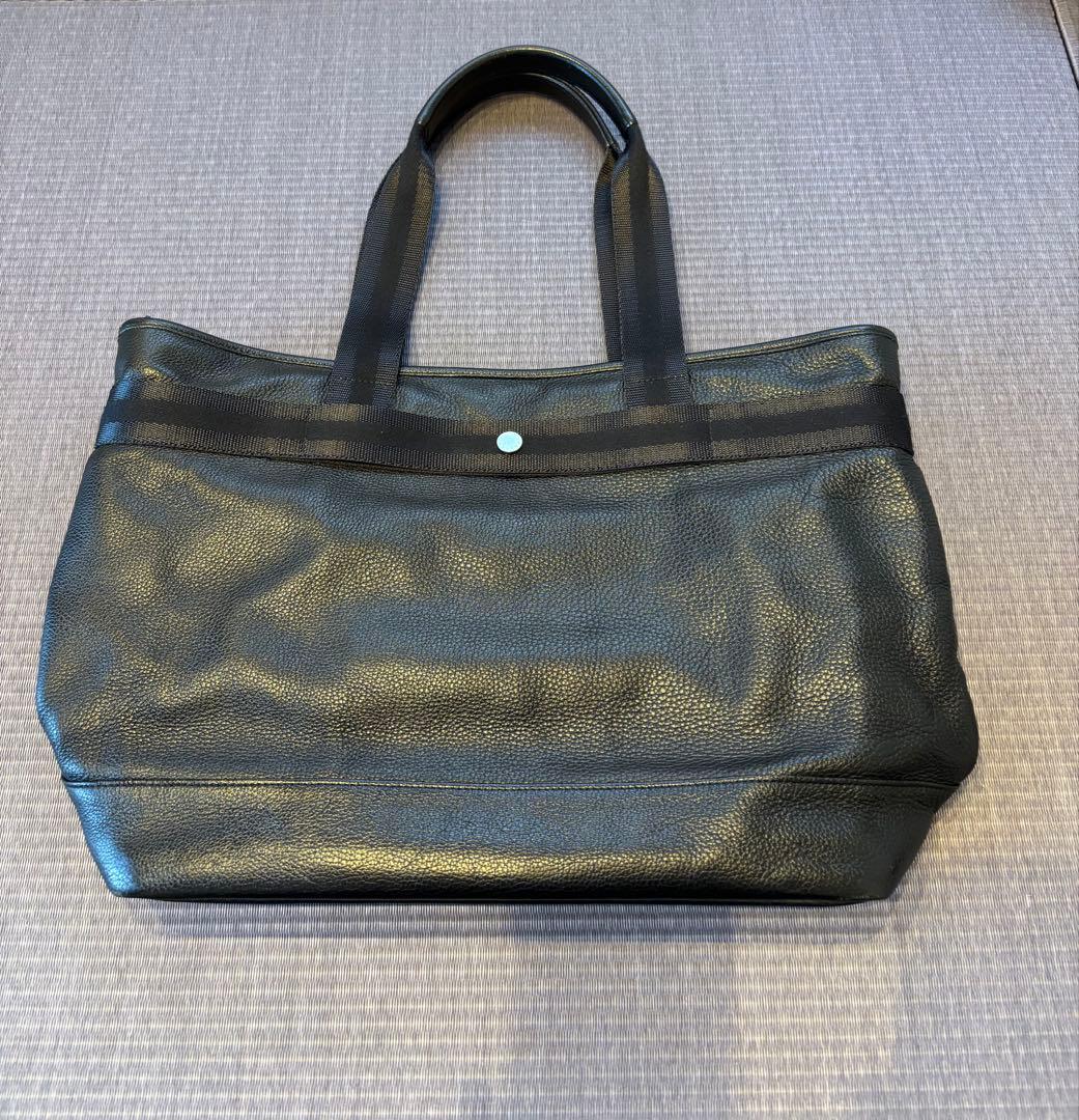 美品 ポーター レザートートバッグ ブラック メンズ A4収納可 吉田カバン