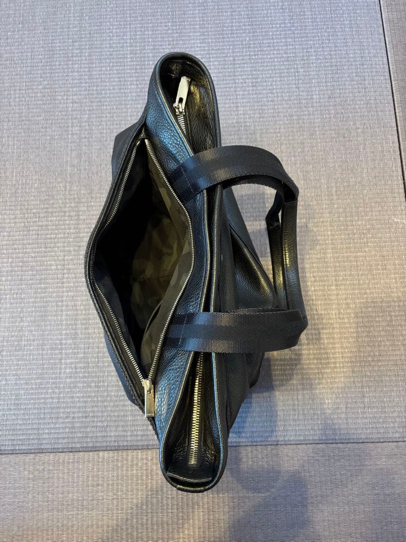 美品 ポーター レザートートバッグ ブラック メンズ A4収納可 吉田カバン