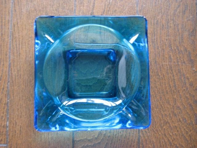 美品 希少 ファイヤーキング 灰皿　レーザーブルー　 M